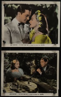 6b1667 BRIDE WORE RED 2 color 8x10 stills 1937 sexy Joan Crawford with Franchot Tone & Robert Young!