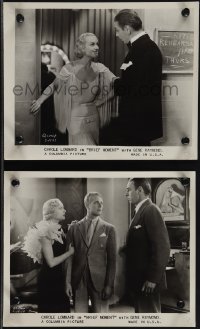 6b1669 BRIEF MOMENT 2 8x10 stills 1933 beautiful Carole Lombard with Arthur Hohl and Gene Raymond!