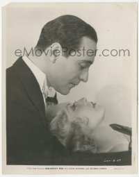 6b1188 BROADWAY BAD 8x10.25 still 1933 romantic close up of sexy Joan Blondell & Ricardo Cortez!