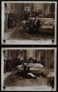 6b1670 CITY LIGHTS 2 8x10 key book stills 1931 great images of Charlie Chaplin as the Tramp!