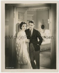 6b1214 CYNARA 8x10.25 still 1932 close up of Kay Francis & Ronald Colman standing in doorway!