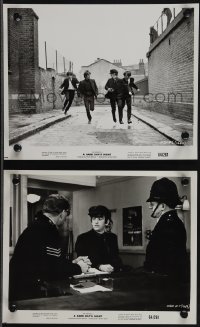 6b1691 HARD DAY'S NIGHT 2 8x10 stills 1964 great images of Beatles Paul, John, Ringo & George!