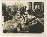 6b1394 PRISONER OF ZENDA other company 8x10 still 1937 c/u of Ronald Colman & Madeleine Carroll!