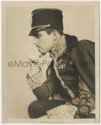 6b1393 PRISONER OF ZENDA deluxe 8x10 still 1922 great profile portrait of Ramon Navarro in uniform!