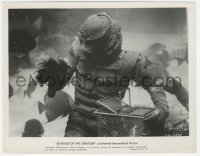 6b1400 REVENGE OF THE CREATURE 8x10.25 still 1955 great c/u of the monster underwater with trap!