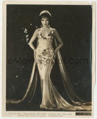 6b1410 SIGN OF THE CROSS 8x10.25 still 1932 full-length Claudette Colbert posing in skimpy costume!