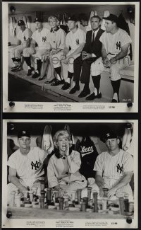 6b1733 THAT TOUCH OF MINK 2 8x10 stills 1962 Cary Grant & gorgeous Doris Day, New York Yankees!