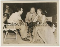 6b1427 TILL THE CLOUDS ROLL BY candid 8x10.25 still 1946 Judy Garland with Minnelli & Jerome Kern!