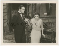 6b1438 TRANSGRESSION 8x10.25 still 1931 seated beautiful Kay Francis by Ricardo Cortez in tuxedo!