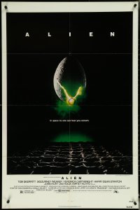 6b0661 ALIEN NSS style 1sh 1979 Ridley Scott outer space sci-fi monster classic, cool egg image!