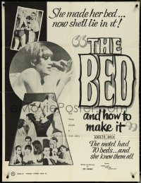 6b0682 BED & HOW TO MAKE IT 1sh 1966 Francine Ashley, Judson Todd, Patricia McNair, Barbara Kemp!