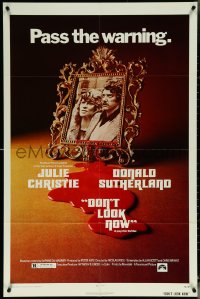 6b0754 DON'T LOOK NOW 1sh 1974 Julie Christie, Donald Sutherland, directed by Nicolas Roeg!