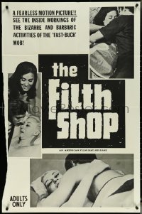 6b0782 FILTH SHOP 1sh 1969 bizarre and barbaric activities of the 'fast-buck' mob, ultra rare!