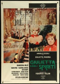 6b0260 JULIET OF THE SPIRITS Italian 1p 1965 Federico Fellini's Giulietta degli Spiriti, Masina