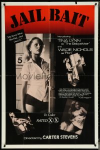 6b0862 JAIL BAIT 1sh 1976 Tina Lynn knows what she has, sexy images, ultra rare!