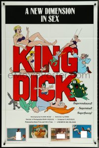 6b0872 KING DICK 1sh 1983 Il nano e la strega, animated sex, superendowed, superstud & superfunny!