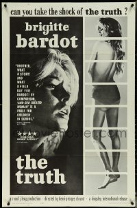 6b0878 LA VERITE 1sh 1961 super sexy Brigitte Bardot, Henri-Georges Clouzot!