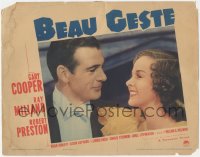 6b0431 BEAU GESTE LC 1939 best close up of Gary Cooper in tuxedo & pretty young Susan Hayward!