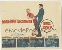 6b0353 BUS STOP TC 1956 sexy smiling Marilyn Monroe held by cowboy Don Murray + 4 inset scenes!