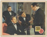 6b0448 CHARLIE CHAN IN RIO LC 1941 Asian detective Sidney Toler & Victor Sen Yung look at record!