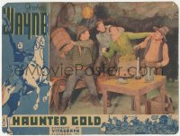 6b0483 HAUNTED GOLD LC 1932 young John Wayne fighting three bad guys at the same time, ultra rare!