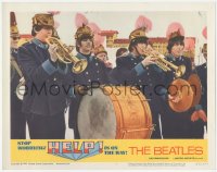 6b0485 HELP LC #7 1965 c/u of The Beatles, John, Paul, George & Ringo in marching band, very rare!