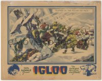 6b0493 IGLOO LC 1932 Inuit Eskimo tribe trapped in the polar ice pack, ultra rare!