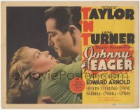 6b0366 JOHNNY EAGER TC 1942 super c/u of Lana Turner embracing Robert Taylor, they're dynamite!