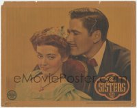 6b0549 SISTERS LC 1938 best close up of Errol Flynn behind beautiful Bette Davis, ultra rare!