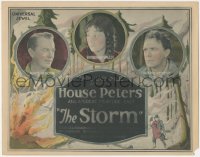 6b0379 STORM TC 1922 portraits of House Peters, Matt Moore & Virginia Valli, plus rescue art, rare!