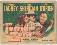 6b0397 TORRID ZONE TC 1940 James Cagney, Ann Sheridan, Pat O'Brien in the tropics!