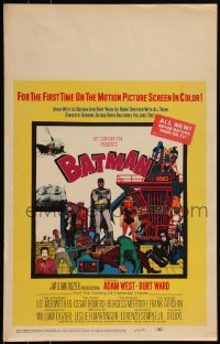 6b0142 BATMAN WC 1966 Adam West & Burt Ward with villains Meriwether, Romero, Meredith & Gorshin!