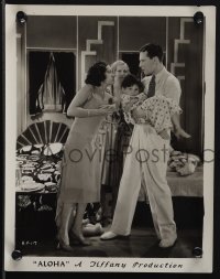 6b1656 ALOHA 2 8x10 stills 1931 tropical beauty Raquel Torres w /Ben Lyon and Thelma Todd!