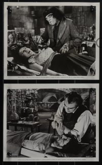 6b1516 BLOOD OF THE VAMPIRE 7 8x10 stills 1959 Universal horror, great horror monster images!