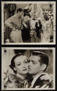 6b1612 CHAINED 3 8x10 stills 1934 great images of Clark Gable & gorgeous Joan Crawford, Stu Erwin!