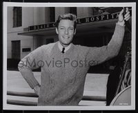 6b1679 DR. KILDARE 2 8x10 key book stills 1963 Richard Chamberlain with guest star Sharon Farrell!