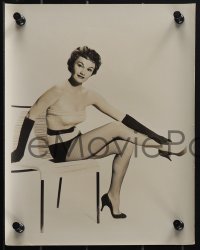 6b1576 GLORIA TALBOTT 4 8x10 stills 1950s cool full-length portraits of the gorgeous star!