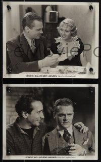 6b1627 HE WAS HER MAN 3 8x10 stills 1934 James Cagney with sexy Joan Blondell and Victor Jory!