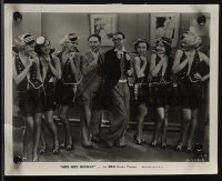 6b1693 HIPS HIPS HOORAY 2 8x10 stills 1934 wacky Bert Wheeler & Robert Woolsey with sexy dancers!