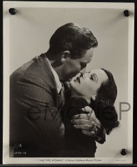 6b1696 I TAKE THIS WOMAN 2 8x10 stills 1939 great images of Spencer Tracy holding sexy Hedy Lamarr!