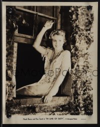 6b1698 IN LINE OF DUTY 2 8x10 stills 1931 Sue Carol smiling in window, Noah Beery Sr., ultra rare!