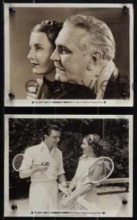 6b1587 LOST LADY 4 8x10 stills 1934 Barbara Stanwyck is unlucky in love, Frank Morgan, Cortez!