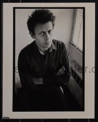 6b1719 PHILIP GLASS 2 8x10 stills 1981 La Belle et la Bete music composer, photos by Paula Court!