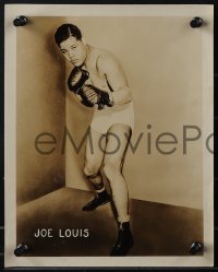 6b1727 SCHMELING-LOUIS 2 8x10 stills 1936 great images of boxers Joe & Max posing with gloves on!