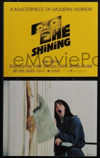 6b1502 SHINING 9 8x10 mini LCs 1980 Stephen King & Stanley Kubrick, Jack Nicholson, Shelley Duvall!