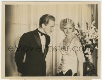 6b1411 SKYLINE 8x10.25 still 1931 sexy blonde Myrna Loy tries to break up Albright & O'Sullivan!