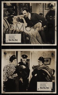 6b1127 MAKE MINE MINK 8 English FOH LCs 1961 Terry-Thomas, Athene Seyler, Hattie Jacques, Whitelaw