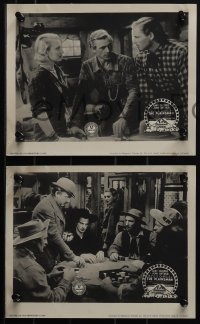 6b1130 PLAINSMAN 7 English FOH LCs 1938 Gary Cooper & Jean Arthur, Cecil B. DeMille, ultra rare!