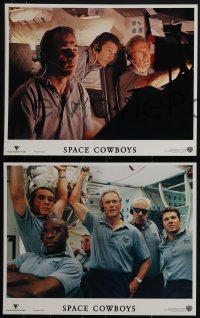 6b0615 SPACE COWBOYS 8 LCs 2000 astronauts Clint Eastwood, Tommy Lee Jones, Sutherland, Garner