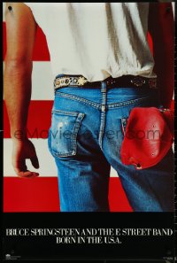 6c0565 BRUCE SPRINGSTEEN 24x36 commercial poster 1985 Born in the U.S.A., classic image, rare